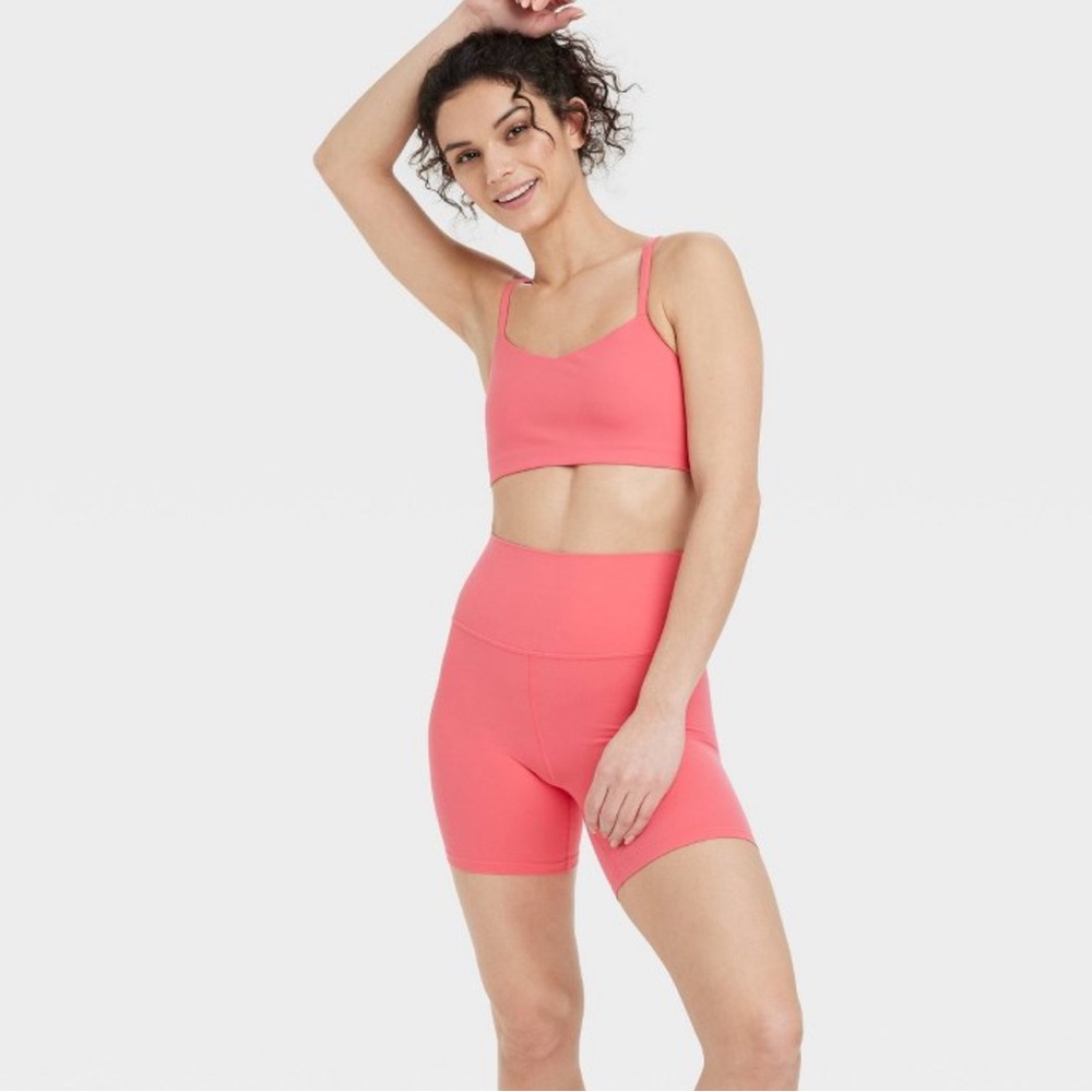 Pink Coral All In Motion Athletic Set Size Small and Medium